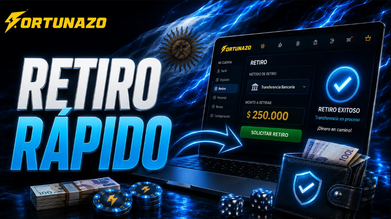 Fortunazo retiro de dinero